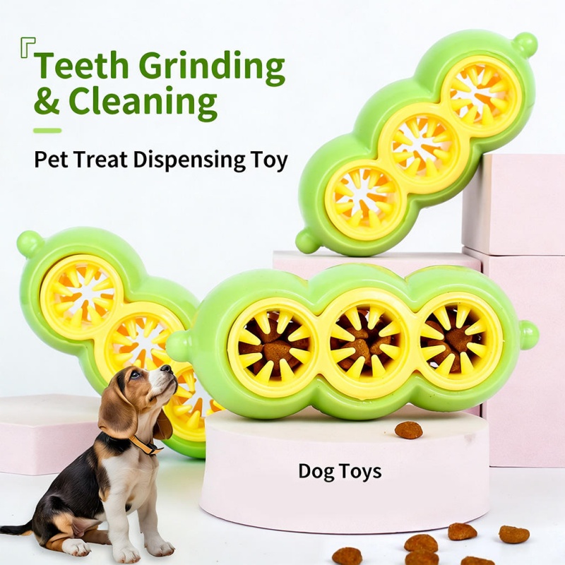 Rubber Treat Dispensing Dog Toy - Etkileşimli Ödül Veren Köpek Oyuncakları, Yavru