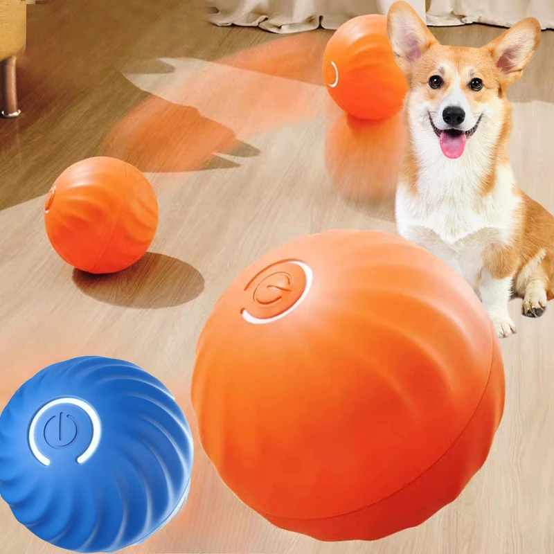 Automatic Moving Dog Ball - @1G-Evcil Hayvan Oyuncak Topu, Otomatik Hareket